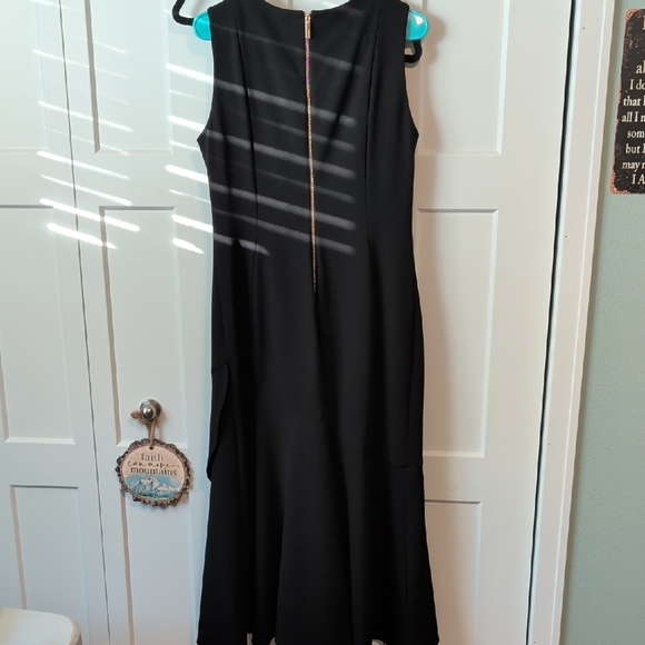 Calvin Klein Black Asymmetrical Dress - Picture 3 of 7